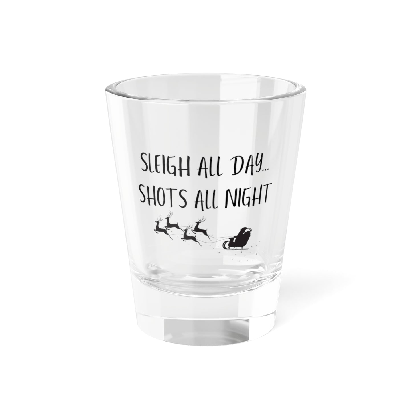 Christmas Shot Glass, 1.5oz